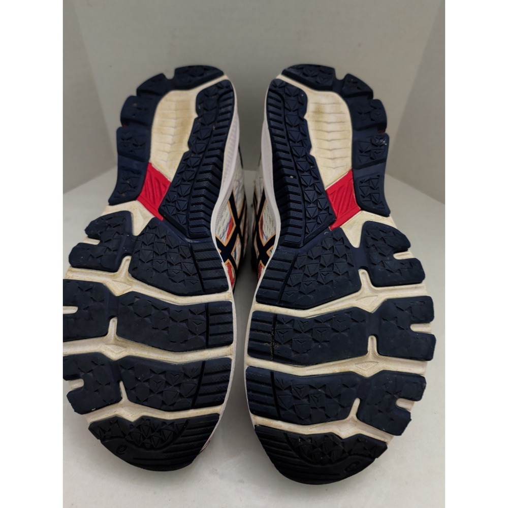 ASICS GT-1000 USA Running Shoes Men's 8.5 Red White Blue Patriotic 1011B108 - Picture 7 of 8
